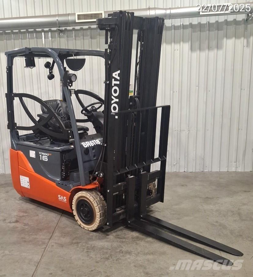 Toyota 8FBE16T Carretillas de horquilla eléctrica
