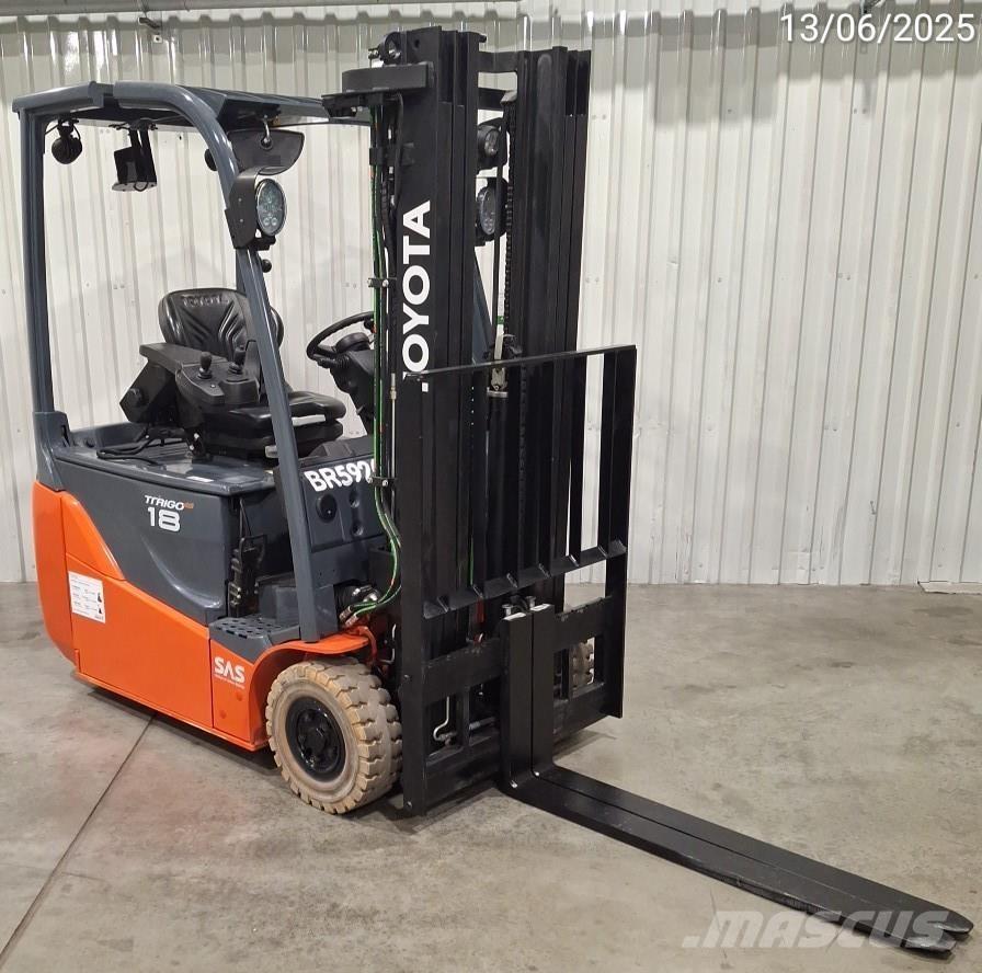 Toyota 8FBE18T Carretillas de horquilla eléctrica