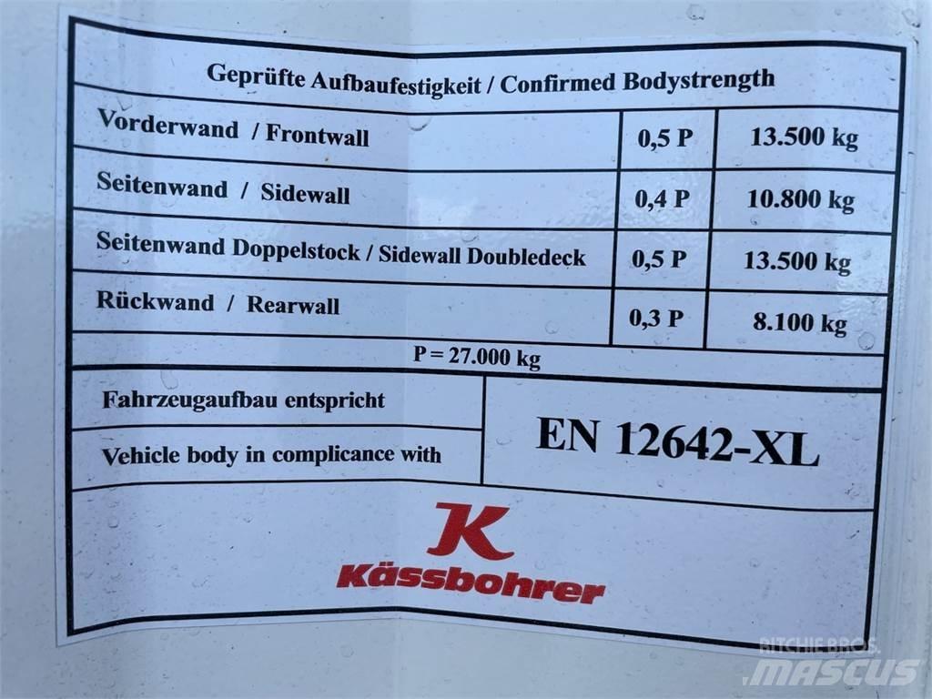 Kässbohrer SBT Semirremolques de carrocería de cajas