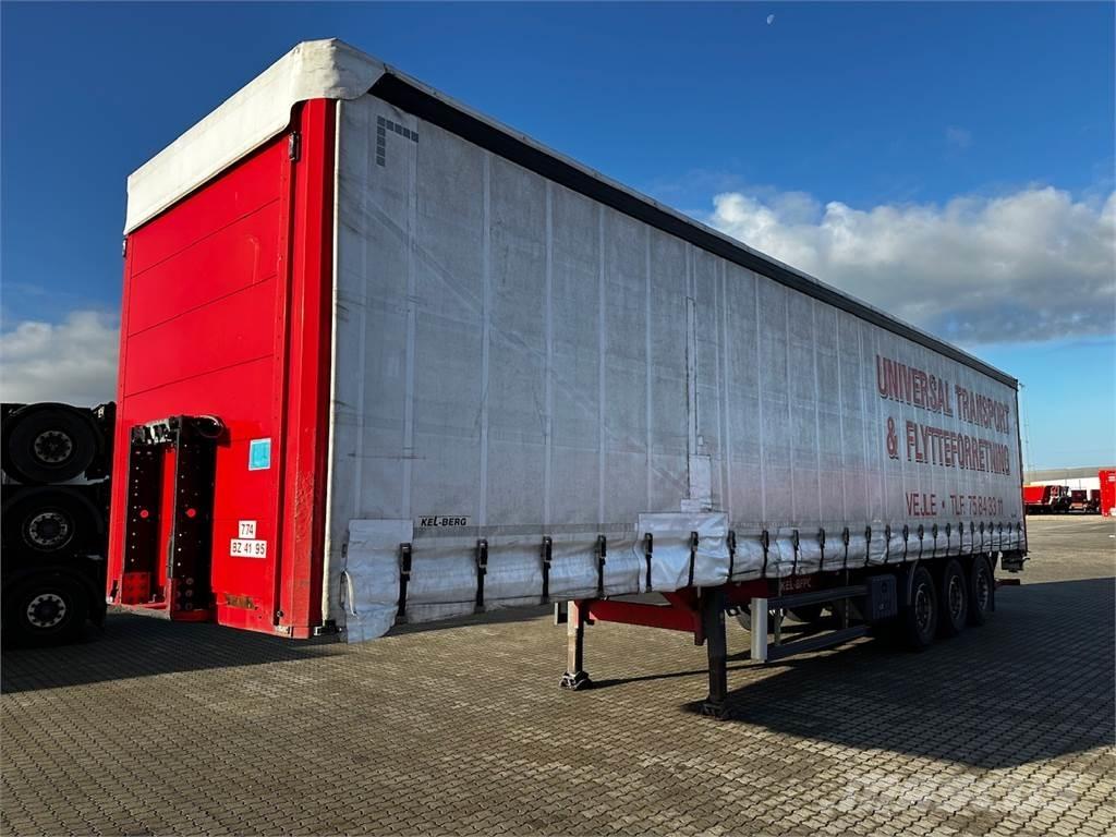 Kel-Berg M. lift Semirremolques de caja de lona