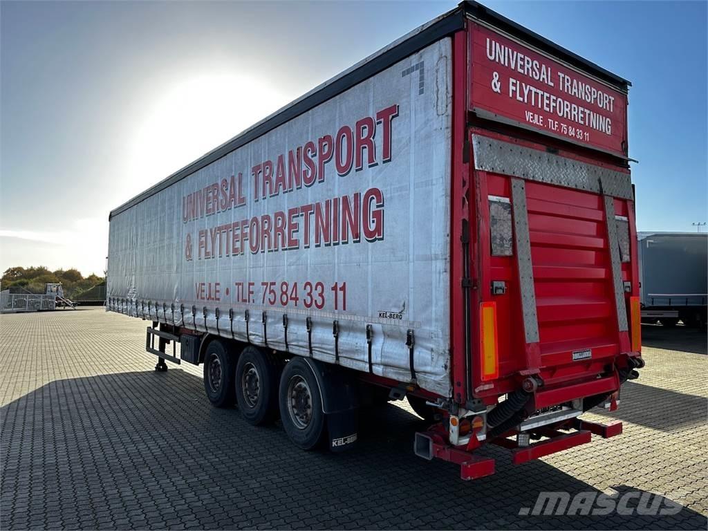 Kel-Berg M. lift Semirremolques de caja de lona