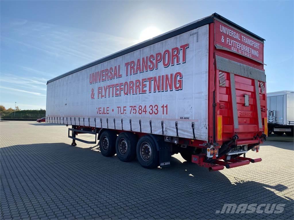 Kel-Berg M. lift Semirremolques de caja de lona