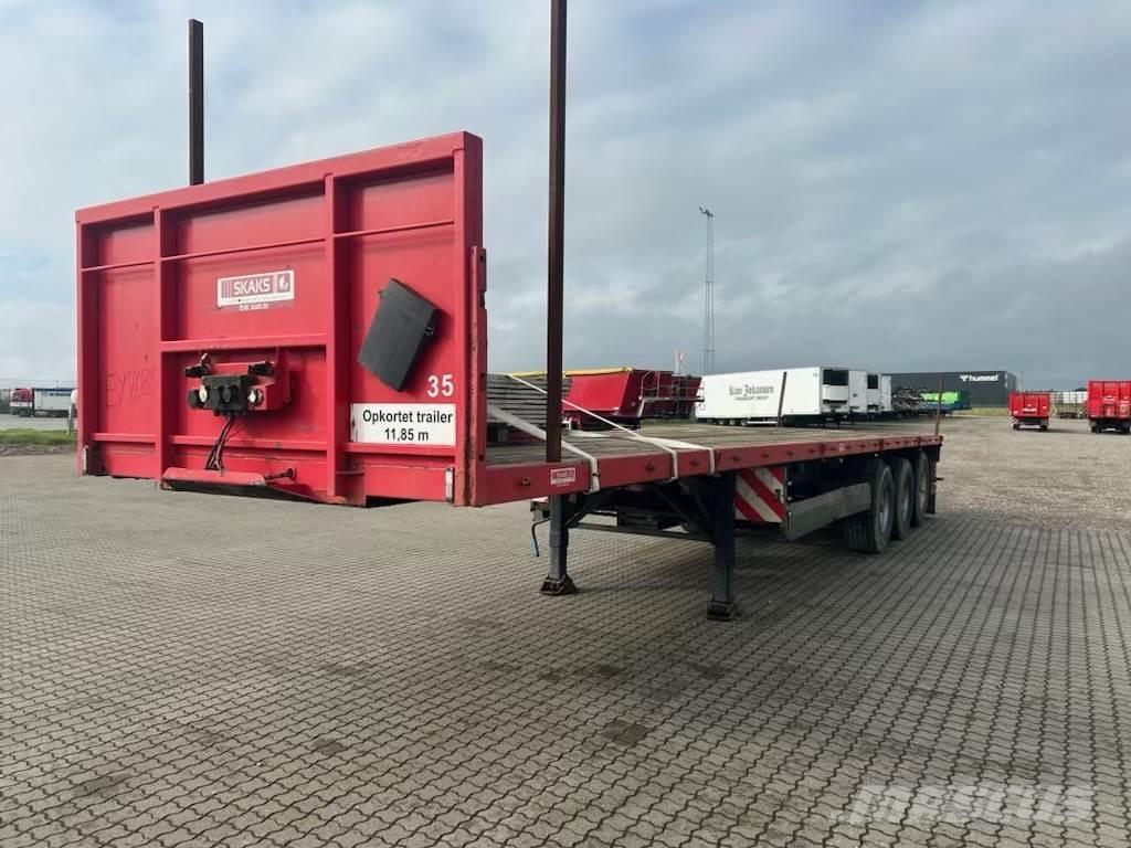 Pacton M. alusider Semirremolques de plataformas planas/laterales abatibles