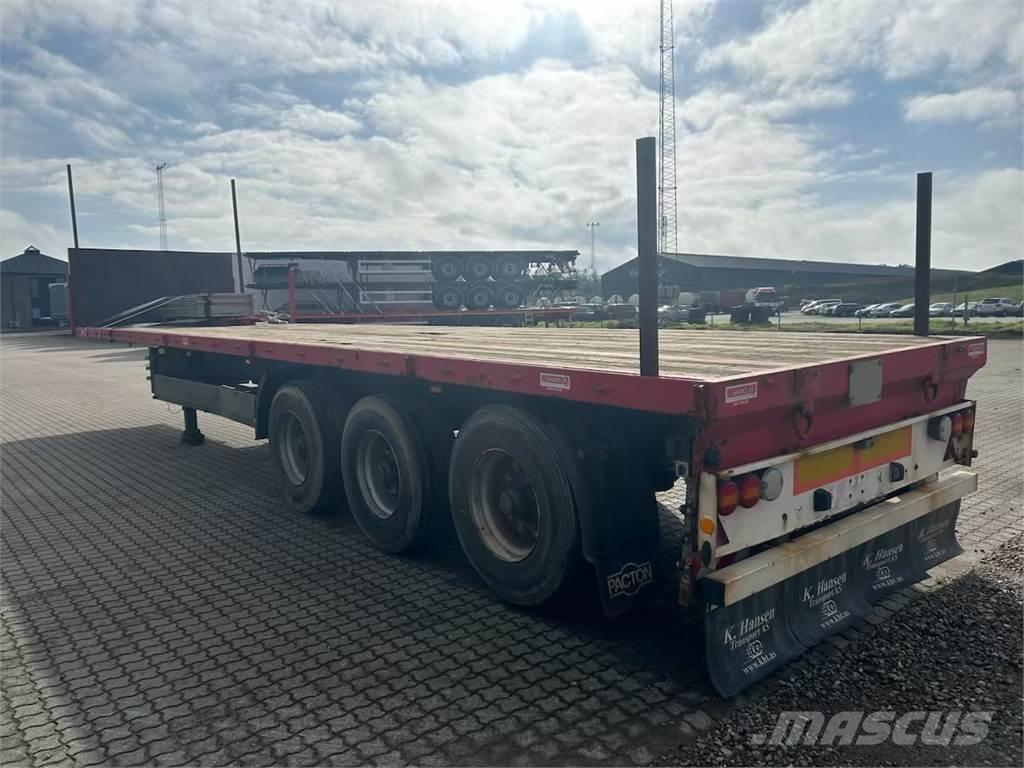 Pacton M. alusider Semirremolques de plataformas planas/laterales abatibles
