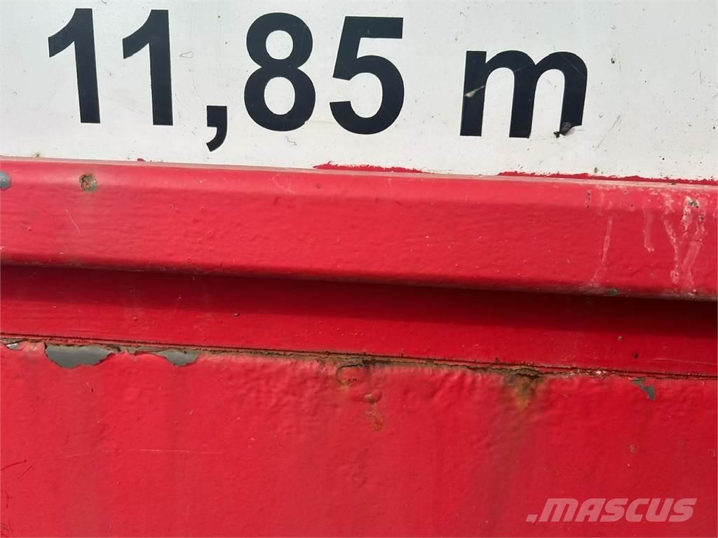 Pacton M. alusider Semirremolques de plataformas planas/laterales abatibles