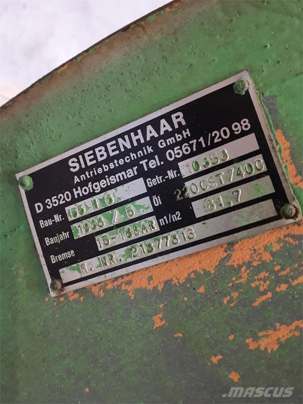 Krupp KMK 5100 winch Piezas y equipos para grúas