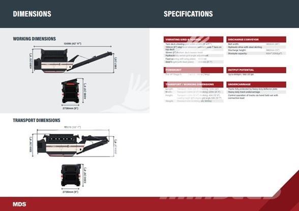 MDS M300 Machacadoras