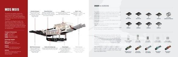 MDS M515 Machacadoras