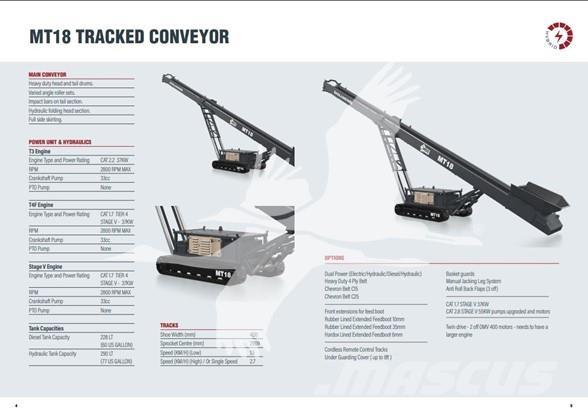 MDS MT18 Cintas transportadoras