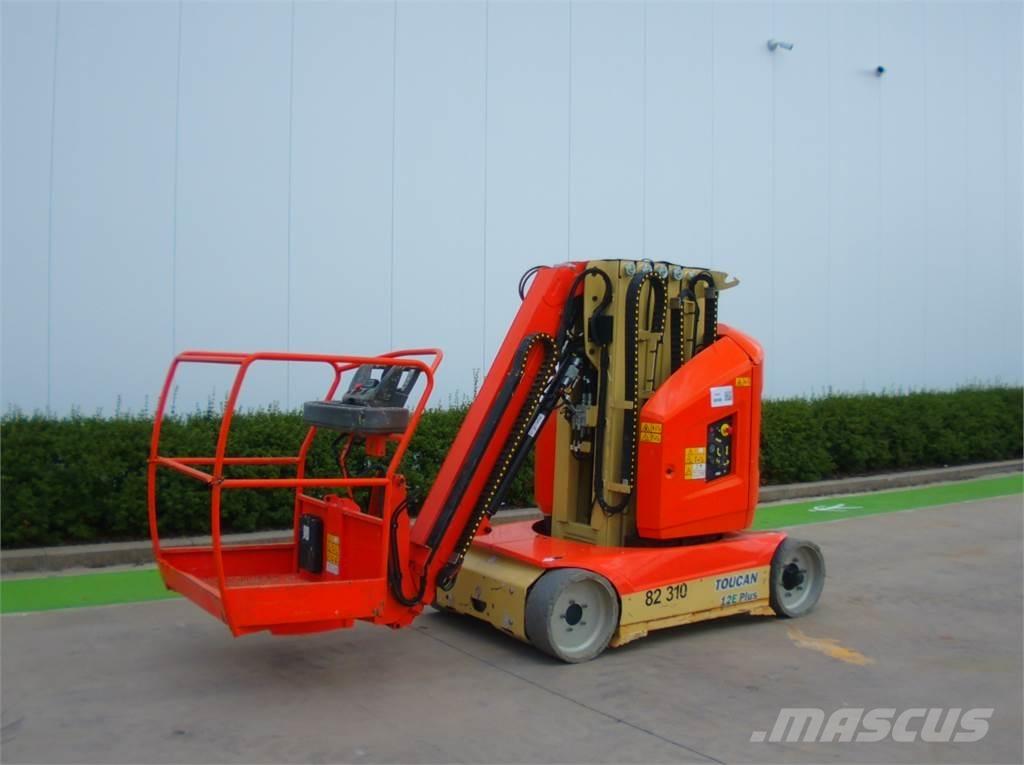 JLG Toucan 12E+ Plataformas con jaula de elevación