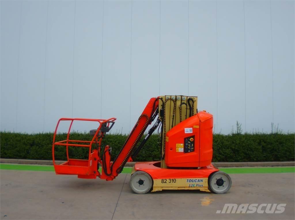 JLG Toucan 12E+ Plataformas con jaula de elevación