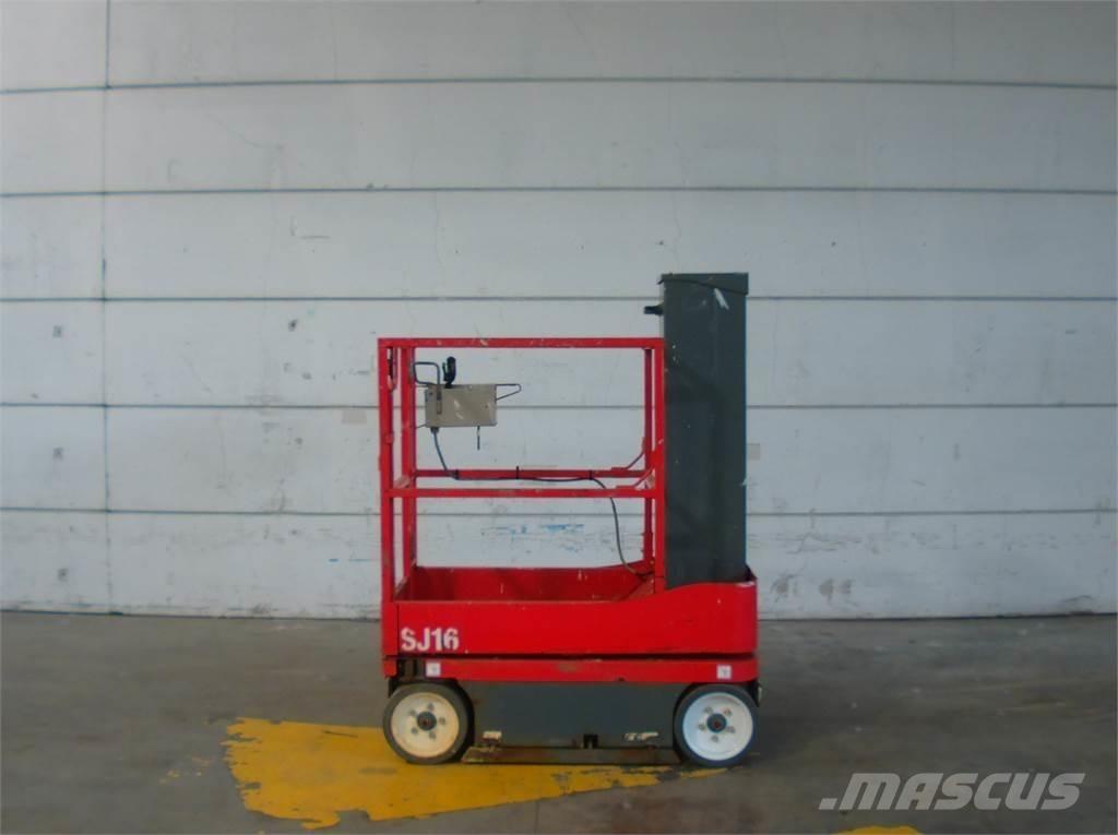 SkyJack SJ16 Plataformas con jaula de elevación