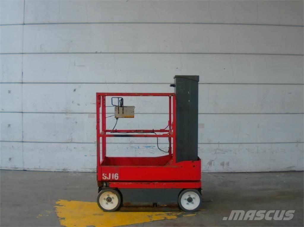 SkyJack SJ16 Plataformas con jaula de elevación