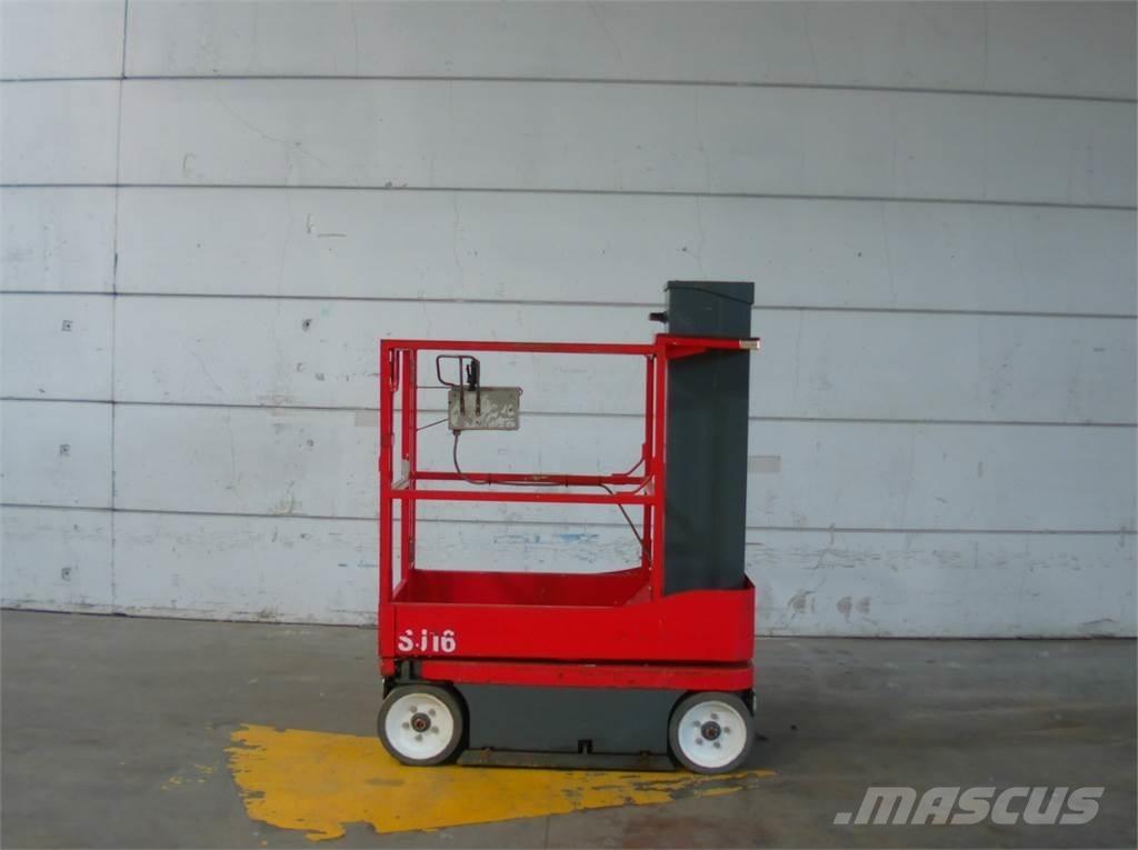 SkyJack SJ16 Plataformas con jaula de elevación