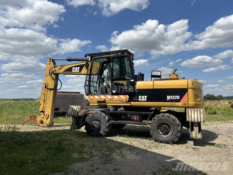 CAT M322D VAH Excavadoras de ruedas