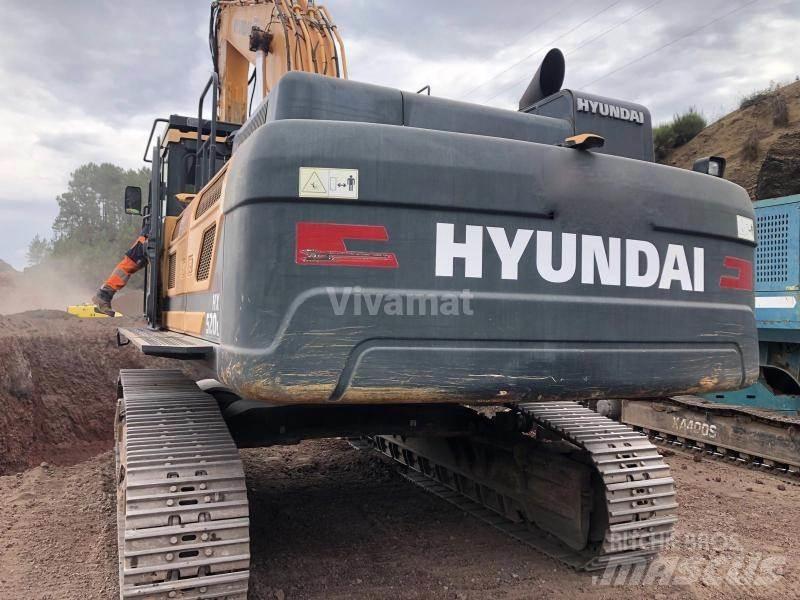 Hyundai HX520L Excavadoras sobre orugas