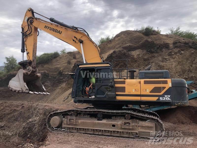 Hyundai HX520L Excavadoras sobre orugas