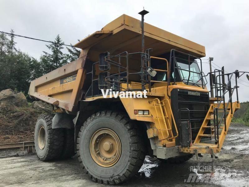 Komatsu HD605-7 Camiones de volteo rigidos