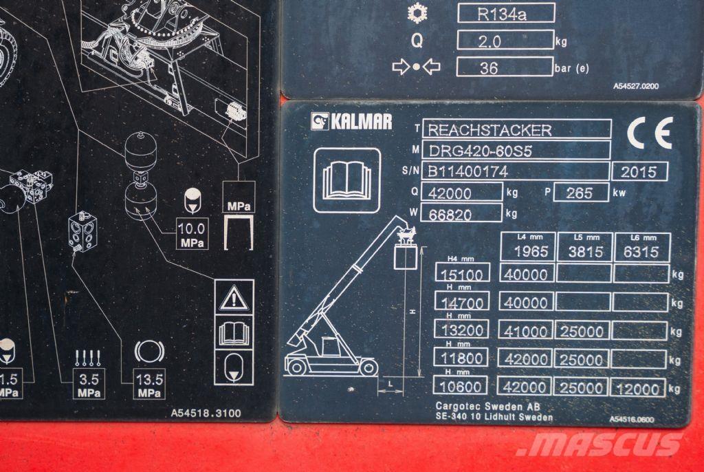 Kalmar DRG420-60S5 Grúas para contenedores