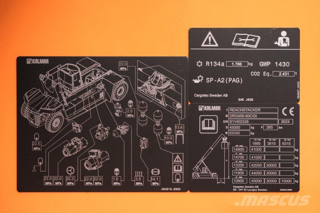Kalmar DRG450-60C5X Grúas para contenedores