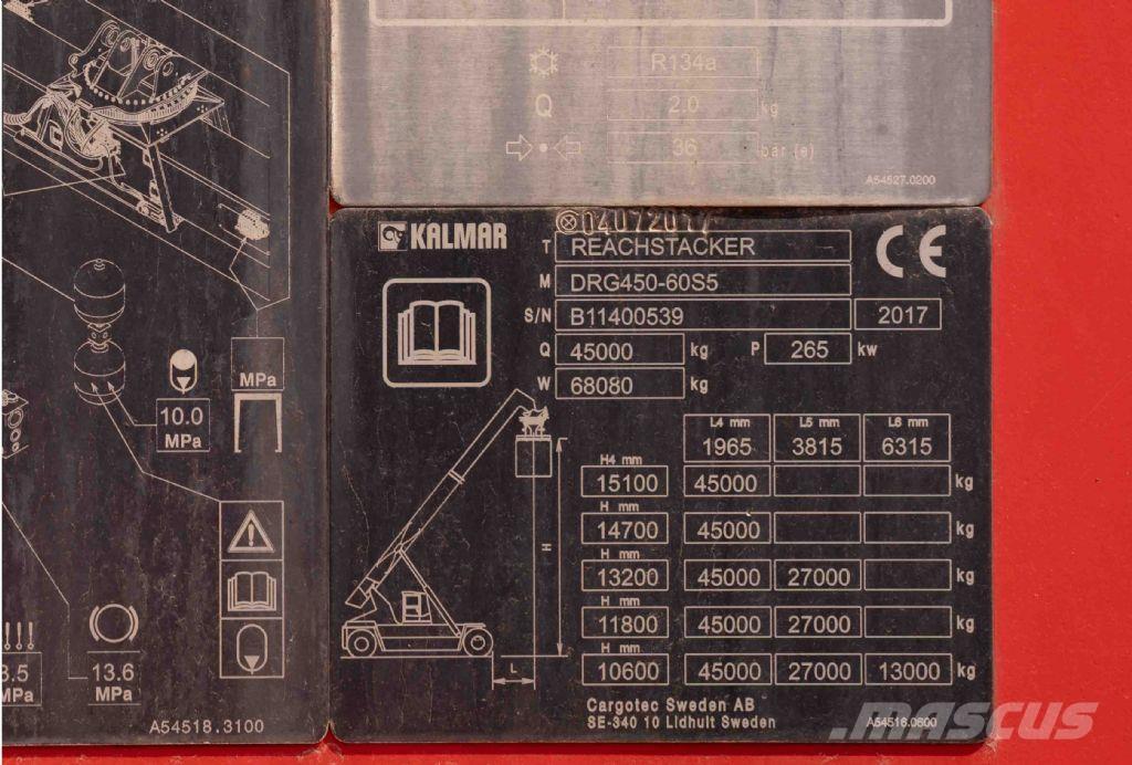 Kalmar DRG450-60S5 Grúas para contenedores