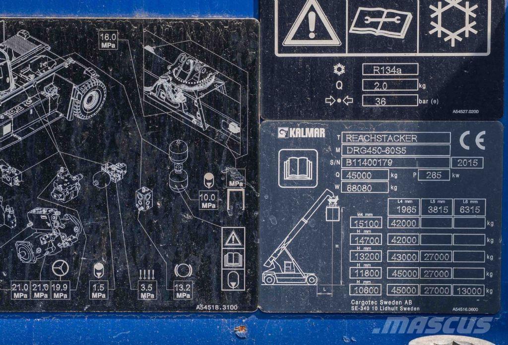 Kalmar DRG450-60S5 Grúas para contenedores