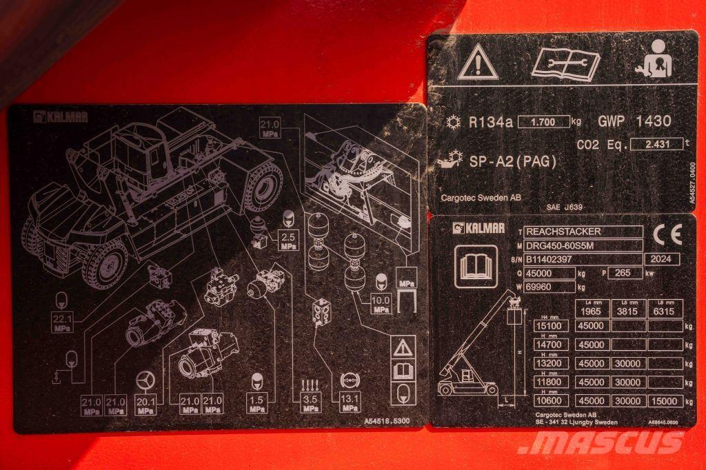 Kalmar DRG450-60S5M Grúas para contenedores