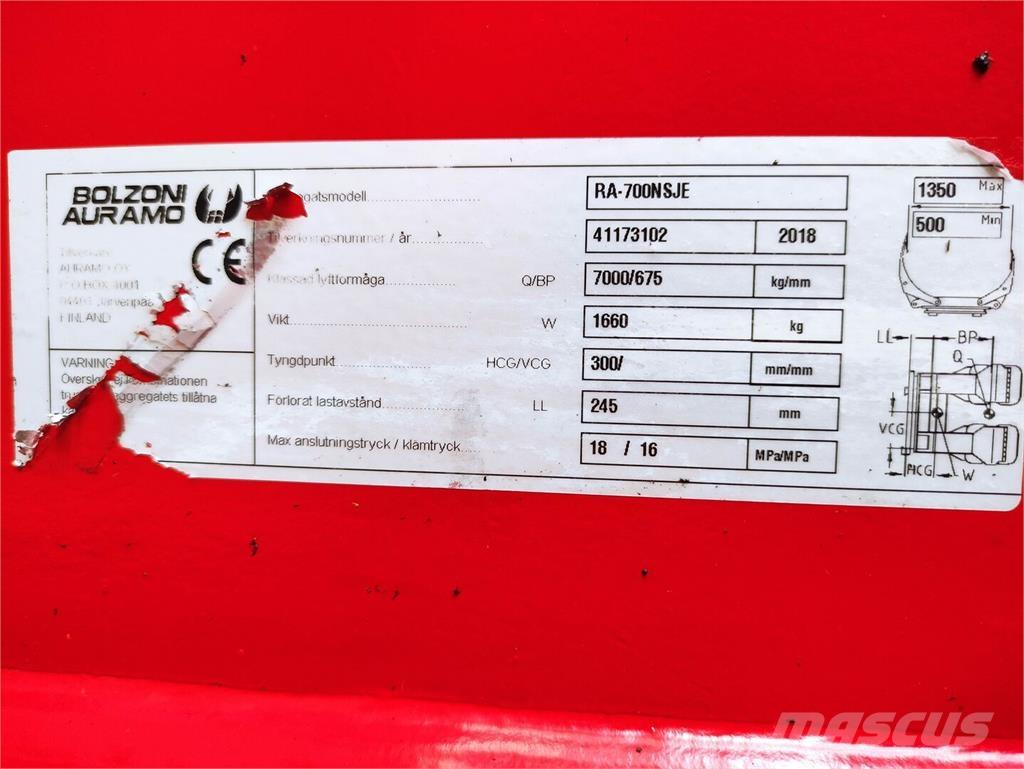 Bolzoni RA-700NSJE Otros