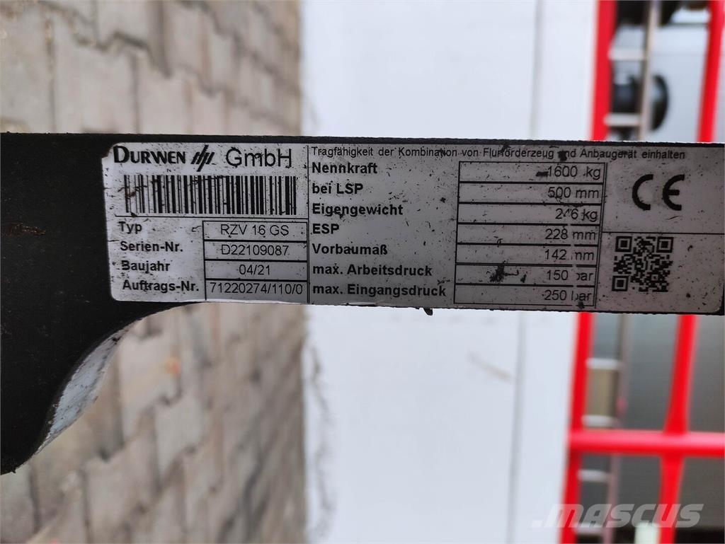 Durwen RZV 16 GS Otros