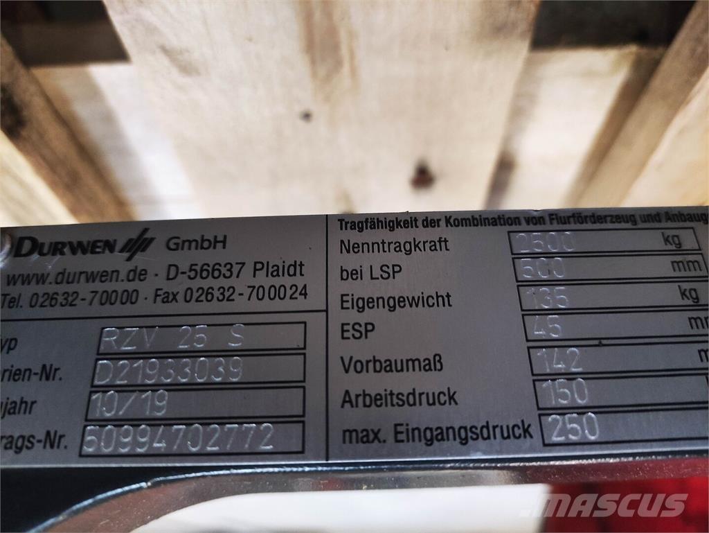 Durwen RZV 25 S Otros