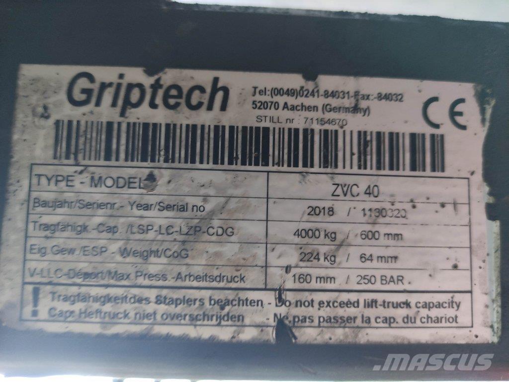 Griptech ZVC 40 Otros