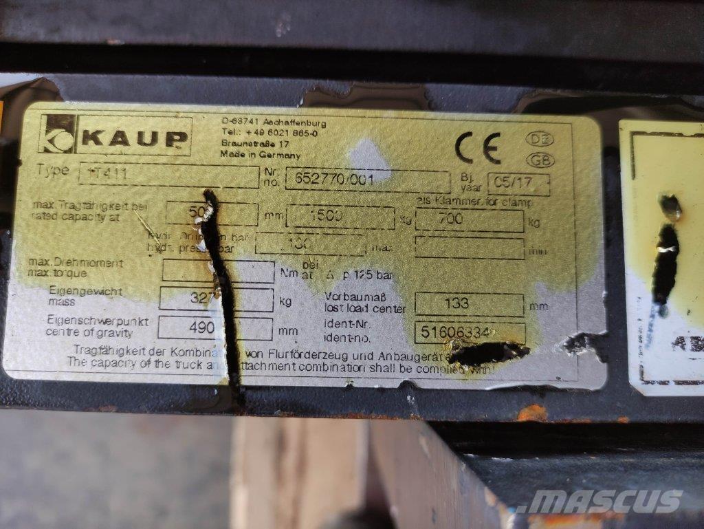 Kaup T 411 Horquillas