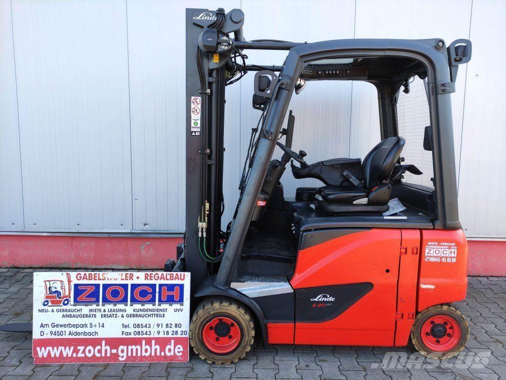 Linde E20P-02-386 EVO Carretillas de horquilla eléctrica