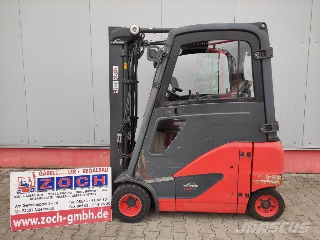Linde E20PH-02-386 EVO Carretillas de horquilla eléctrica