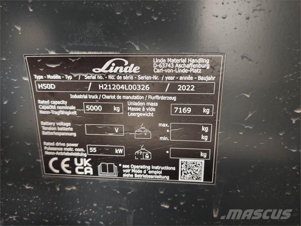 Linde H50D-1204 Camiones diesel