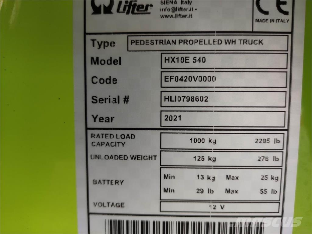 Pramac HX10E 540 Montacargas - otros