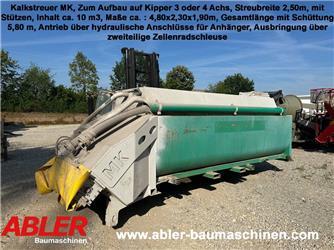  MK Kalkstreuer Asphaltrecycler 10m3 für Kipper