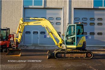 Yanmar Vio80 PYÖRITTÄJÄLLÄ