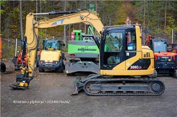 CAT 308CCR PIHTIPYÖRITTÄJÄLLÄ