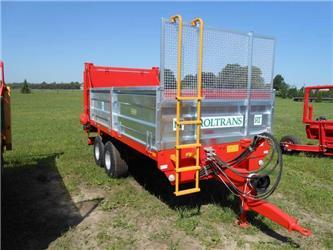 Roltrans Miststreuer 8 t/ Manure spreader/ Rozrzutnik oborn