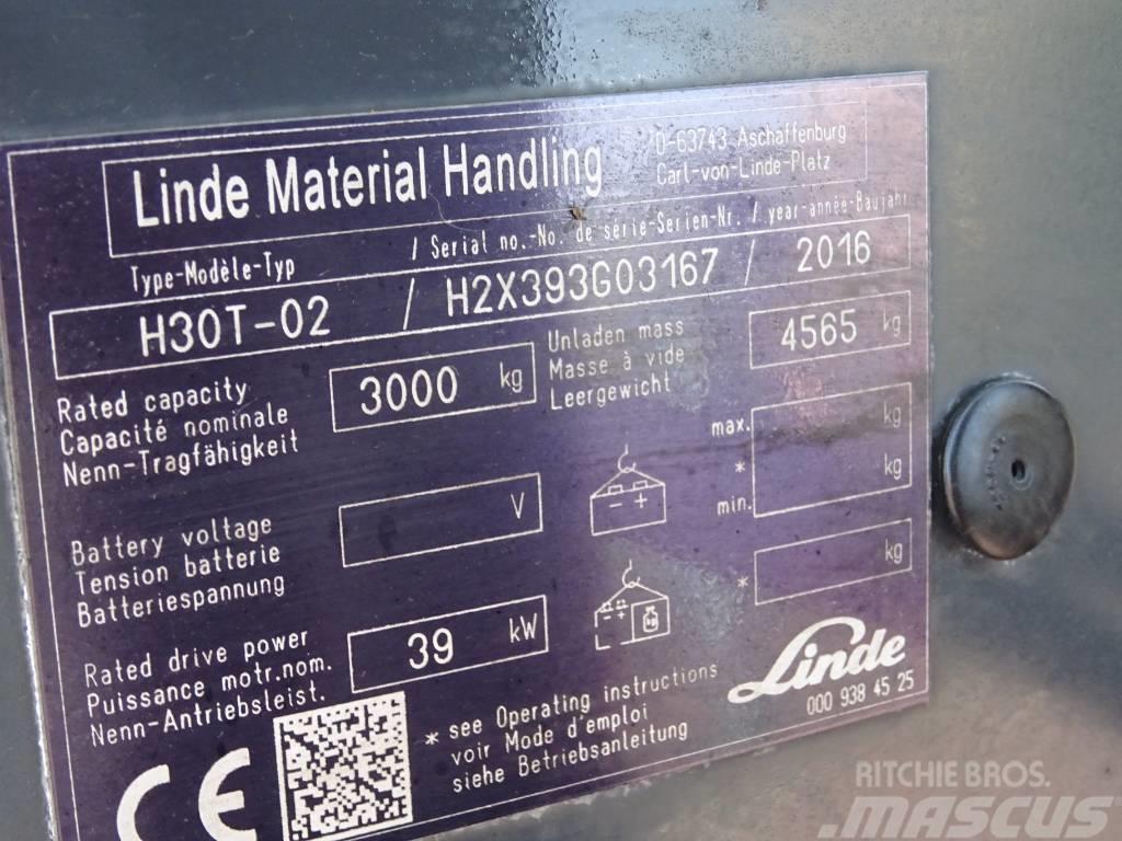 Linde H30T-02 Camiones LPG