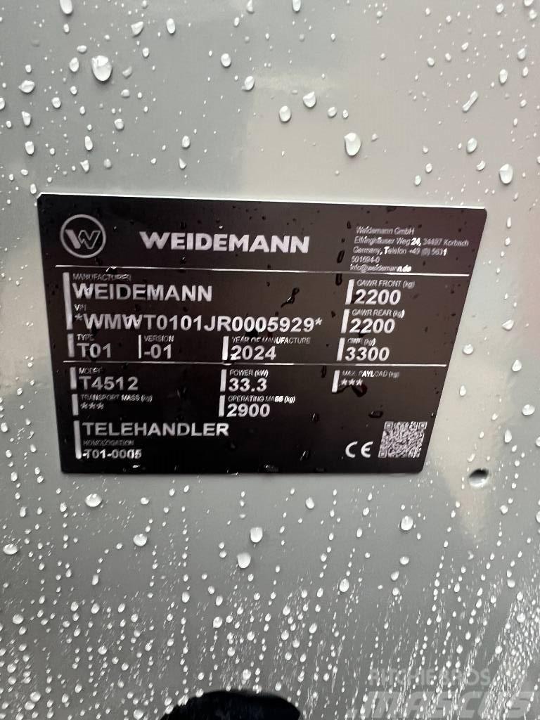 Weidemann 4512 Manipuladores telescópicos agrícolas