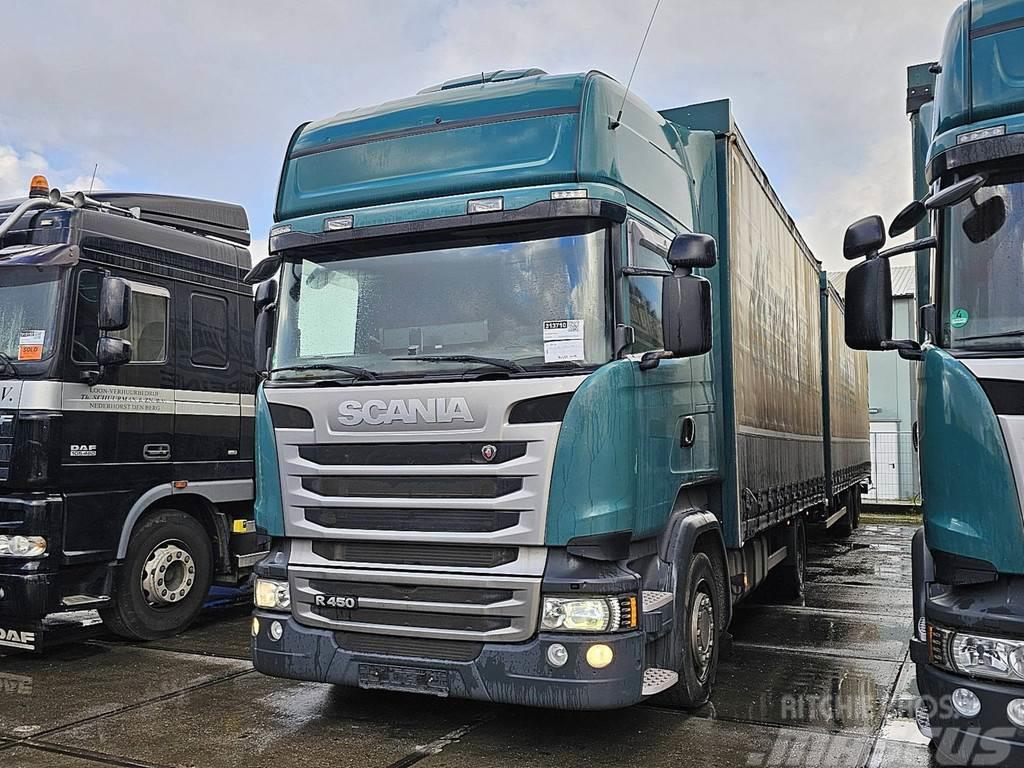 Scania R450 Camiones de caja de lona