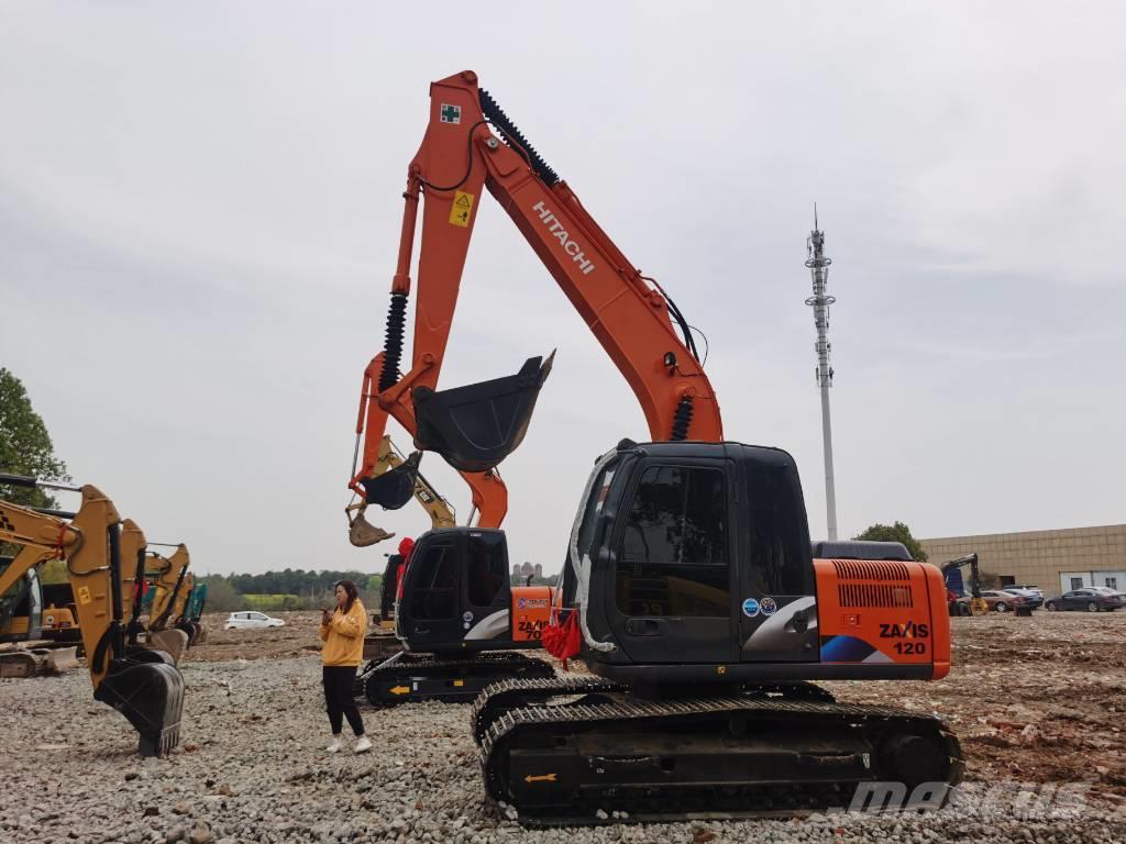 Hitachi ZX 120 Excavadoras sobre orugas