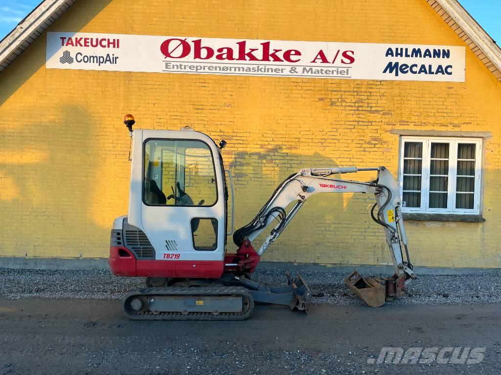 Takeuchi TB 219 Miniexcavadoras