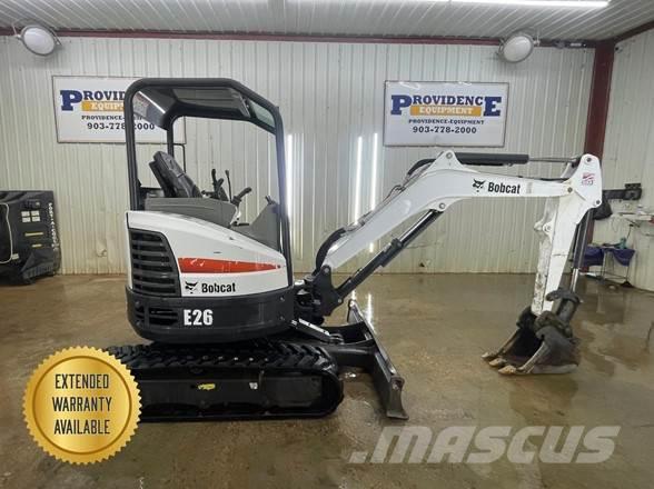 Bobcat E26 Miniexcavadoras