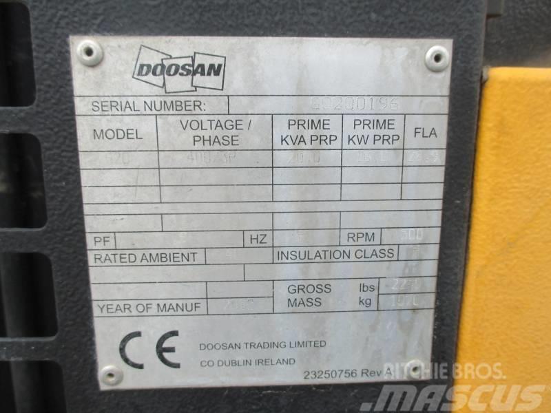 Doosan G 20 Generadores diésel