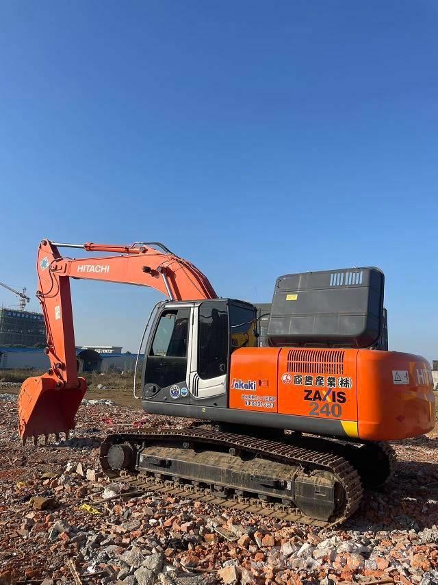 Hitachi ZX 240 Excavadoras sobre orugas