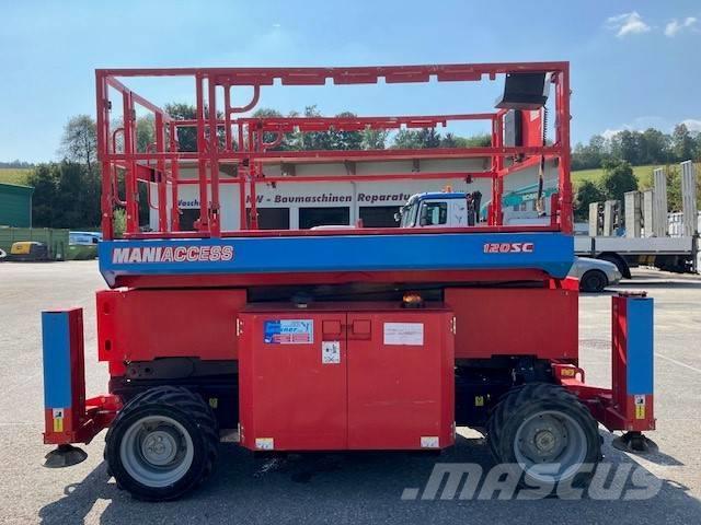 Manitou Scherenbühne Plataformas tijera