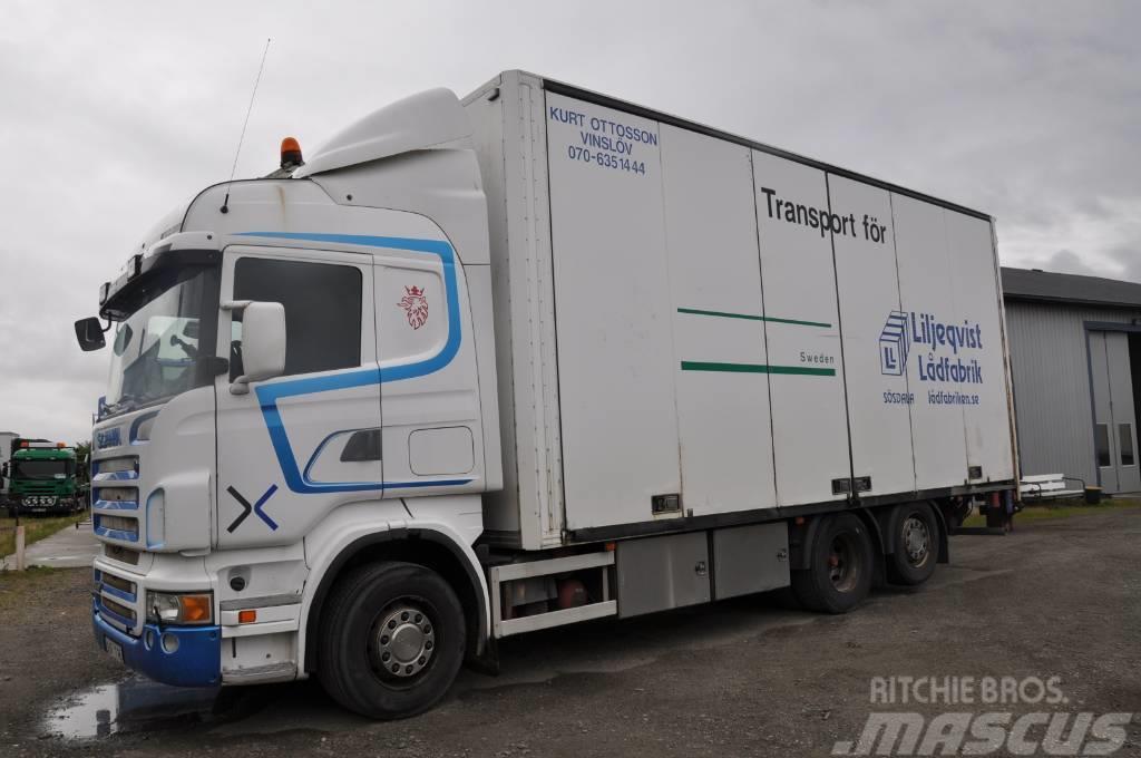 Scania R420LB6X2*4MNA Camiones con caja de remolque